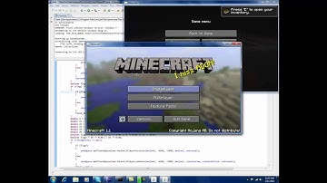 [Tutorial 2] Minecraft 1.1 Hacked Client Tutorial KeyBinding + Sneak Mod