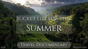 30 Amazing Summer Vacation Destinations | Travel Documentary 4K