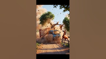 The horse saved the mango tree from drying up by seeing water 😭 #ai​ #tree​ #save​ #mango