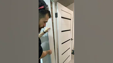 Установка добора на межкомнатную дверь