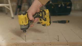 ei Macadam Intimidatie STANLEY FATMAX V20 I SFMCF820D2K 18V BRUSHLESS SLAGSCHROEVENDRAAIER -  VISSEUSE A CHOCS BRUSHLESS 18V - YouTube