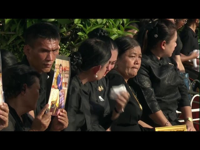การถ่ายทอดสด พิธีเคลื่อนพระศพสมเด็จพระเจ้าลูกเธอ เจ้าฟ้าพัชรกิติยาภา