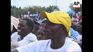 Former finance minister Makoni launches election campaign