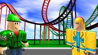 BIGGEST ROLLERCOASTER EVER! (Roblox Themepark Tycoon #2)