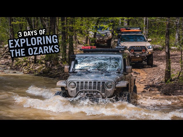 Jeeps vs. Toyotas Overlanding the Ozarks - A 3 Day Adventure class=