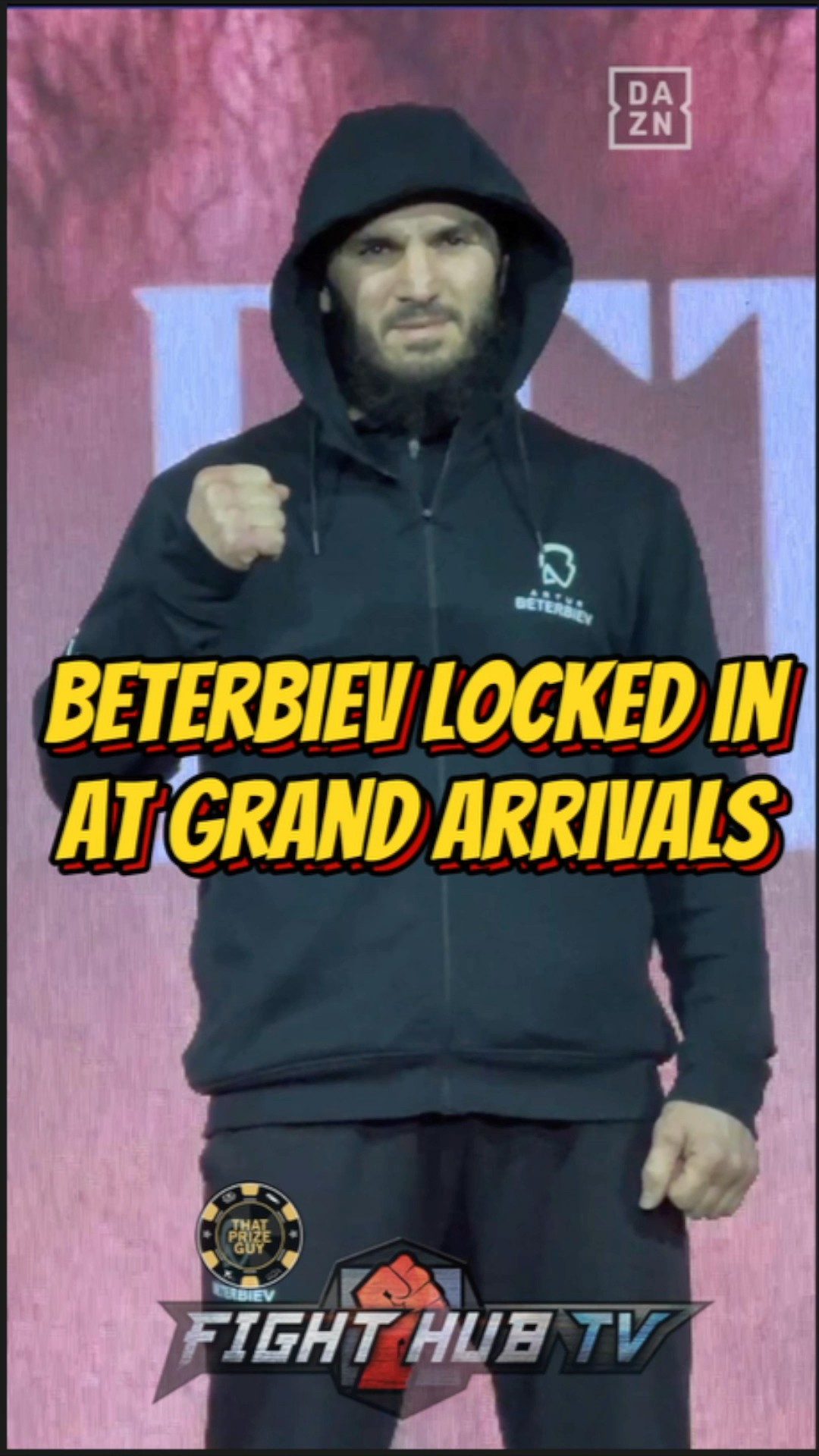 Artur Beterbiev LOCKED IN for Bivol! Makes grand arrival!