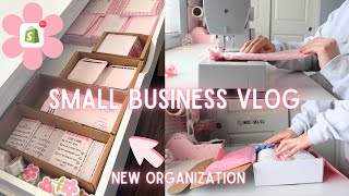 Small Business Vlog | Pack Orders With Me, Small Business Packaging Organization & Packaging Ideas