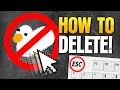 HOW TO DELETE DESKTOP GOOSE!