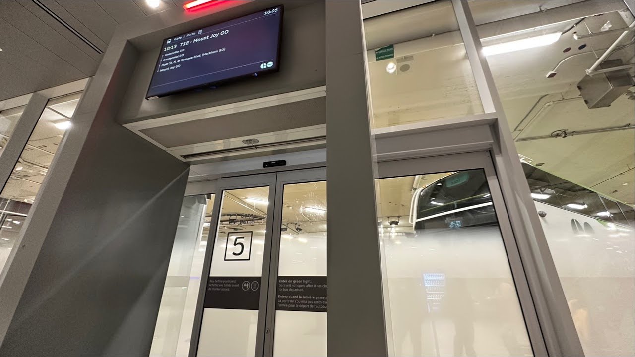 🔴 LIVE Downtown Toronto 71E GO Bus Ride to Mount Joy GO Station (04/22