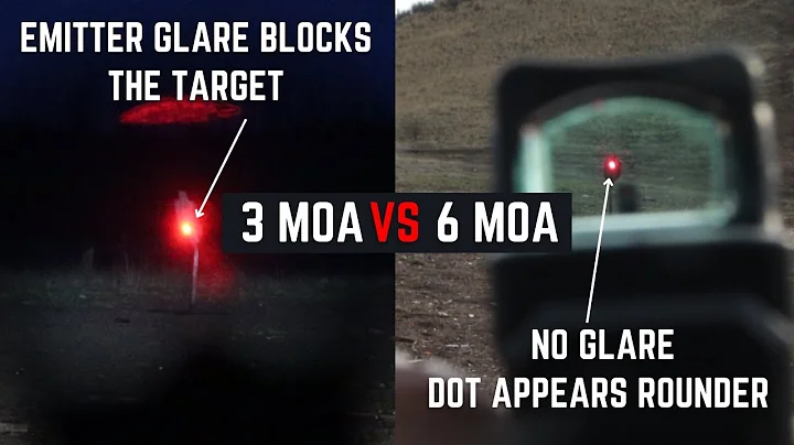 3 MOA vs 6 MOA - Subtle Things Affecting Emitter Glare & Astigmatism