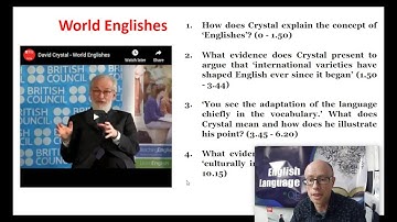 English Language A Level World Englishes Paul Heselton