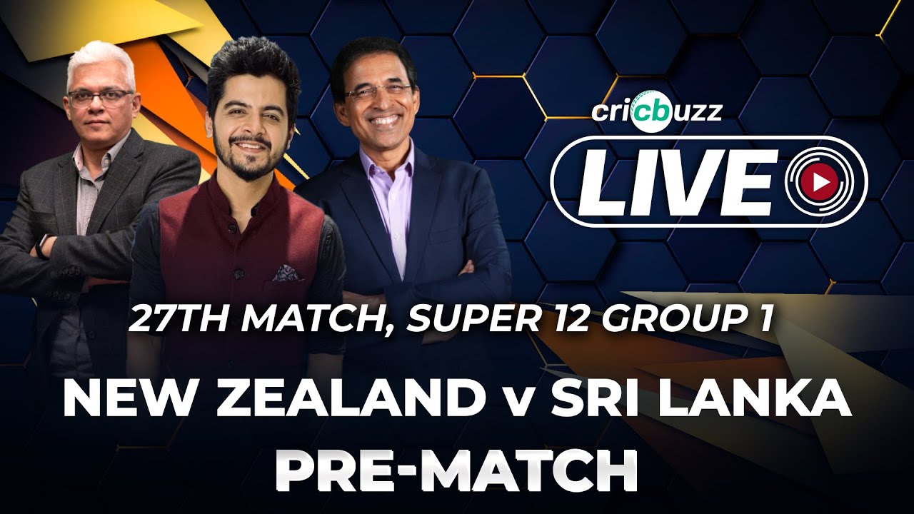 Cricbuzz Live T20 WC New Zealand v Sri Lanka, Match 27, Pre-match show