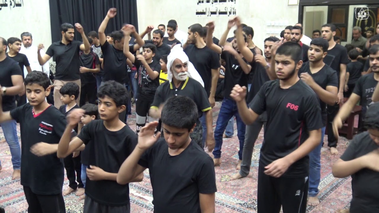 العكر|| الرادود الناشئ سيد حسن هلال || ليلة 1 محرم 1439هـ