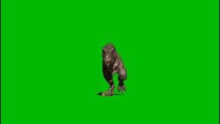 GREEN SCREEN DINOSAUR