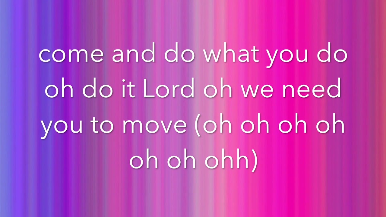 This Is A Move Live   Tasha Cobbs Leonard Lyrics Video