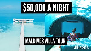 $50,000/Night Underwater Maldives Villa Tour | Was this vacation worth it?? screenshot 2