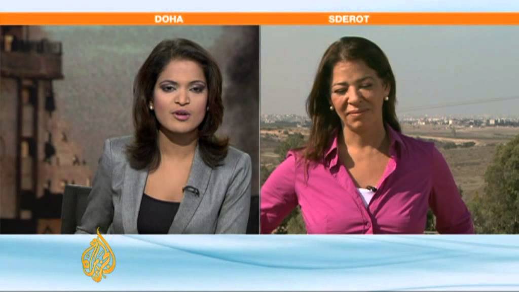 Al Jazeera's Hoda Abdel-Hamid in Sderot