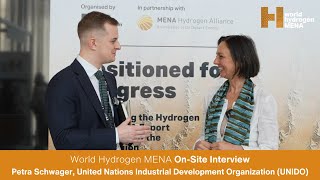 Interview with Petra Schwager, UNIDO at World Hydrogen MENA 2024