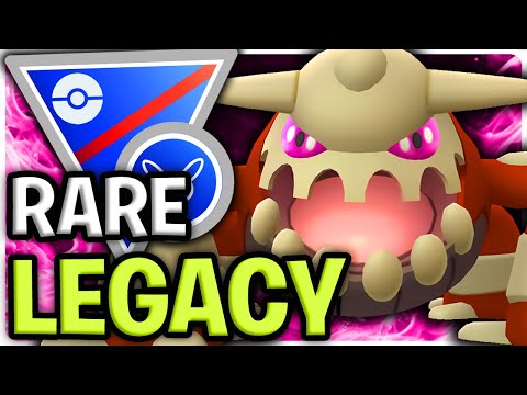 1497 CP! *LEGACY* HEATRAN HUNTS DOWN FERROTHORN IN THE REMIX CUP | GO BATTLE LEAGUE