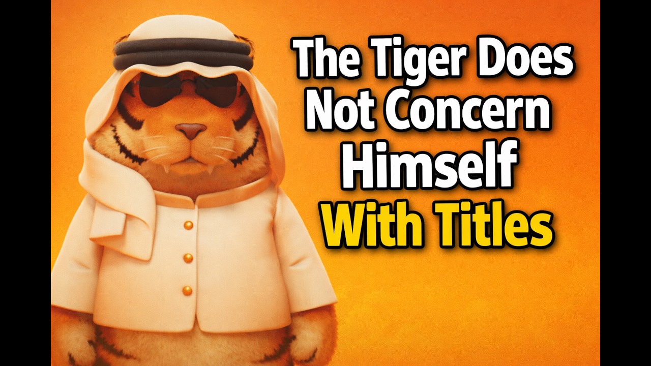 The Tiger does not concern himself with titles