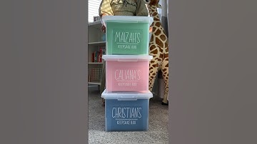 Keepsake Boxes for Kids