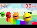 Every Numberblob Appearance Compilation | Math Cartoon For Kids | Learn to Count | @Numberblocks