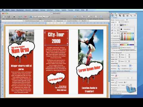 Erstellen Sie Eine Professionelle Broschure In Word 08 Youtube