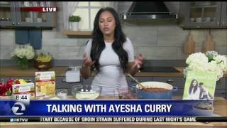 Ayesha Curry talks with KTVU about new cookbook, family