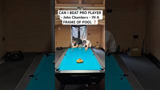 CAN I BEAT PRO PLAYER - John Chambers - IN A FRAME OF POOL❓| #viral #pool #skills