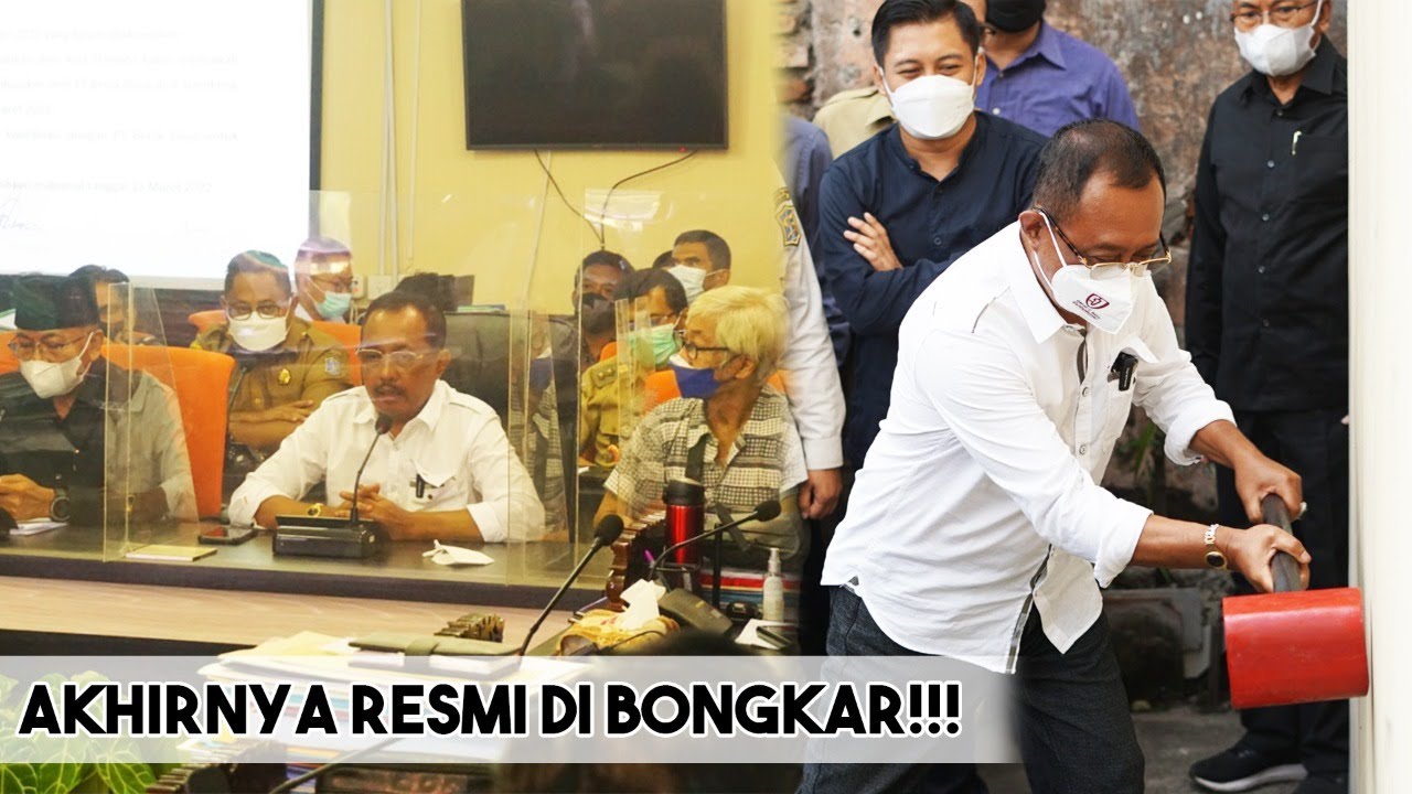 Armuji Dan DPRD Terjun Langsung Untuk Pembongkaran Perusahaan Yang Menutupi Jalan Warga