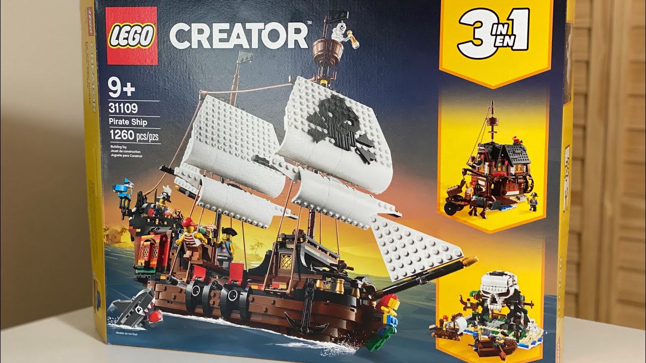 LEGO Creator Tavern/Skull Island 31109 Build Time Lapses