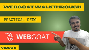 webgoat tutorial || webgoat walkthrough || webgoat application || Cyber World Hindi