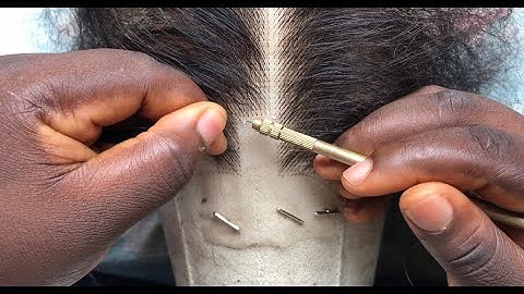 HOW TO VENTILATE DOUBLE KNOTTING METHOD FULL DETAILED TUTORIAL