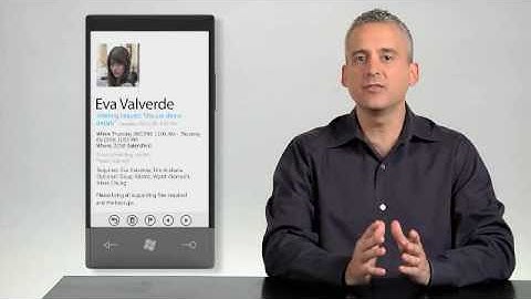 WP7 Windows and Calendar Flow (With Sound)