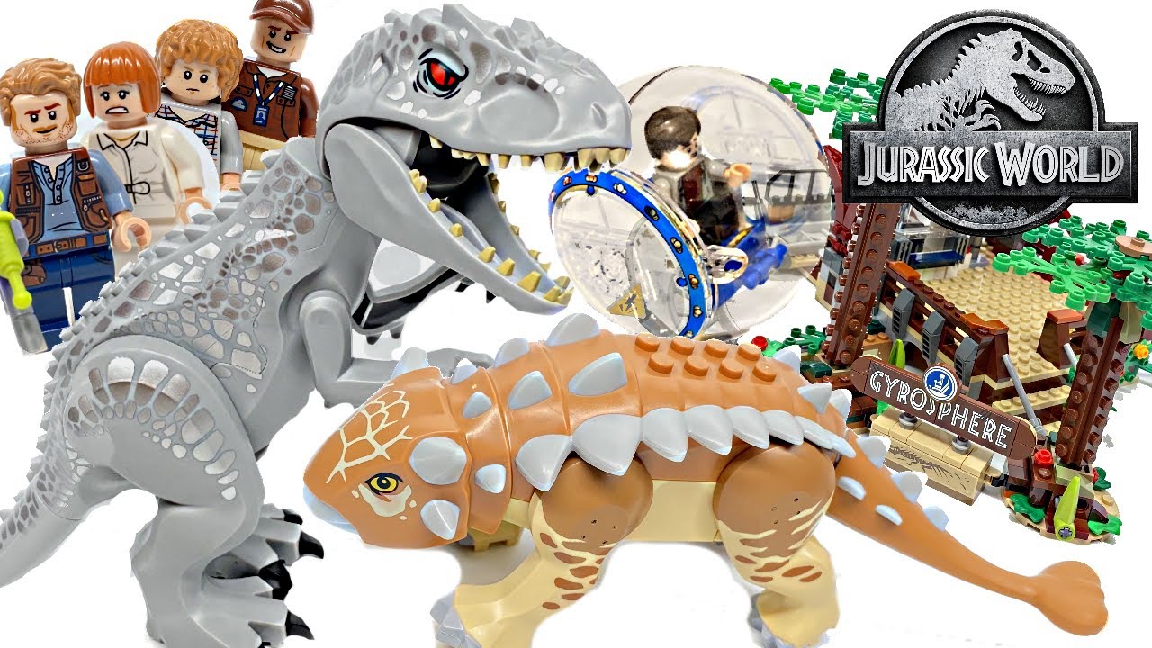 Lego Jurassic World Indominus Rex Vs Ankylosaurus Review 2020 Set 75941 Youtube