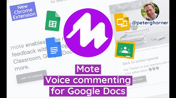 Mote - Voice Commenting for Google Docs, Slides, Sheets and Classroom [October 2020]