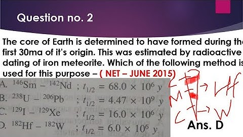 RADIOACTIVITY (part 3) :- NET mcq