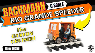 G Scale Bachmann - Rio Grande Speeder!