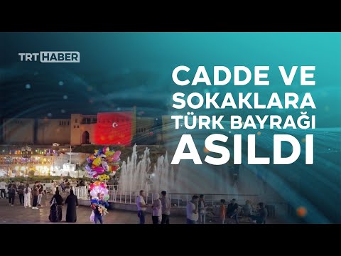 Erbil kalesine Türk bayrağı jesti