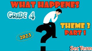 ازاي احل سؤال What Happens ?  المنهج الجديد رابعة ابتدائي ترم ثاني Grade 4  2023