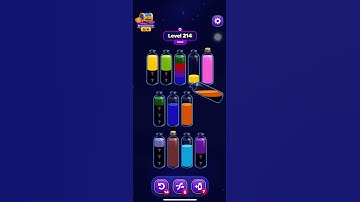 Magic Sort – Level 214 Walkthrough  #gaming #gameplay #games  #puzzle #shorts