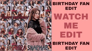 BIRTHDAY FAN EDIT.....WATCH ME EDIT/PICSART TUTORIAL/EDITING TUTORIAL❤ BY EDITING KA JAHAAN🌻 screenshot 5