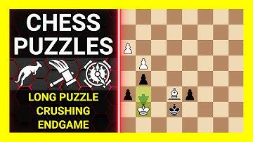 Chess Puzzles to Practice. Themes: Long puzzle, Crushing, Endgame. Learn Chess
