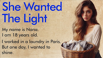 A Girl Who Wanted to Shine ✅ Learn English by Listening (A1–A2 Level) ✅