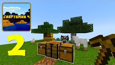 Craftsman 4 – SkyBlock But its only ONE BLOCK – Part 2 || Best Gameplay