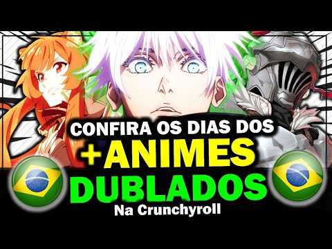 Confira os Animes Dublados da Crunchyroll para a Temporada de