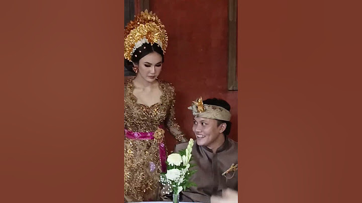 Mahalini-Rizky Febian saat upacara Mepamit di Bali#bali #budaya #seni #tradisi #adat #art #fyp