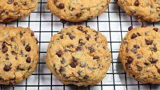 [Eng] 초코칩 쿠키 만들기 [Making Chocolate Chip Cookies] 홈베이킹.가정용오븐