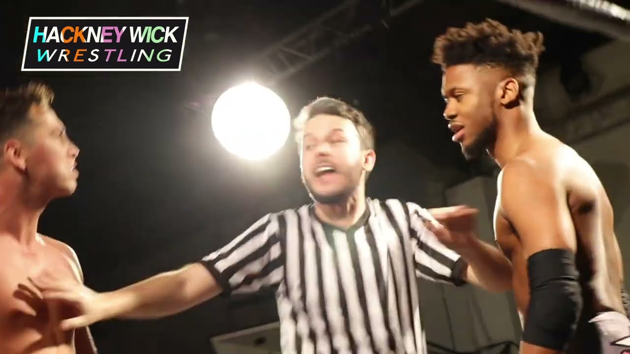 The OJMO Michael Oku Vs Tate Mayfairs @ Colour Factory - Hustle Wrestling (November 23rd 2022)