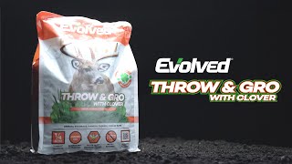 Evolved Throw & Gro with Clover® Food Plot Seed
